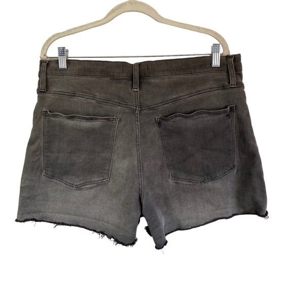 Madewell High Rise Denim Stretch Jean Shorts in Gray Slater Wash M5774 SZ- 32 - Picture 4 of 11